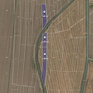 Prodej zemědělské půdy 2543 m&sup2; Dolní Bousov