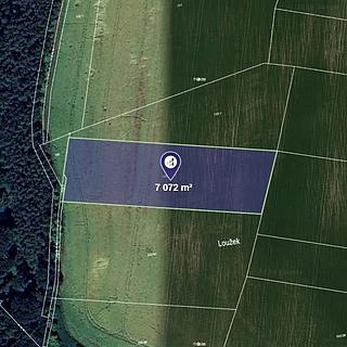 Prodej zemědělské půdy 1179 m&sup2; Horní Slivno