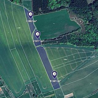 Prodej zemědělské půdy 15 880 m² Hřebečníky Novosedly