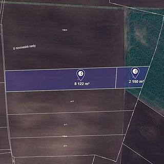 Prodej zemědělské půdy 10 282 m² Černíky