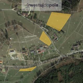 Prodej louky 9 702 m² Stožice Libějovické Svobodné Hory