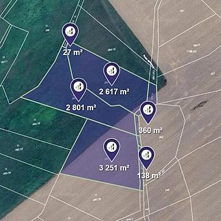 Prodej louky 9 194 m² Oselce