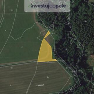 Prodej zemědělské půdy 3 830 m² Košťálov Čikvásky
