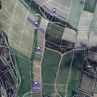 Prodej zemědělské půdy 16444 m&sup2; Prostřední Poříčí