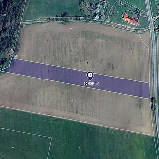 Prodej zemědělské půdy 10 056 m² Albrechtice nad Vltavou Údraž