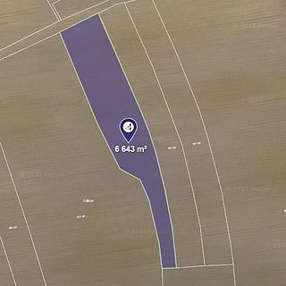 Prodej zemědělské půdy 633 m² Křesetice