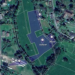 Prodej louky 1326 m&sup2; Zákupy