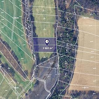 Prodej louky 1 401 m² Otinoves