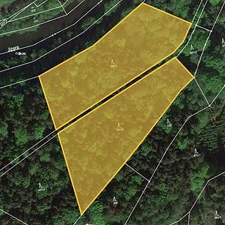 Prodej lesa 11 614 m² Poniklá