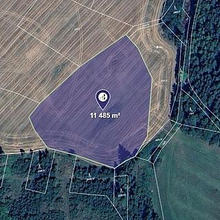 Prodej zemědělské půdy 24 076 m² Soběšice