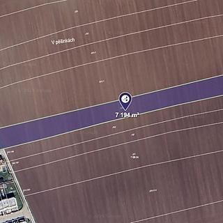 Prodej zemědělské půdy 3 597 m² Přezletice