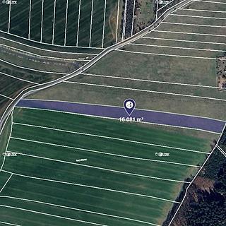 Prodej zemědělské půdy 1 340 m² Jevany