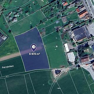 Prodej louky 25 762 m² Strašice