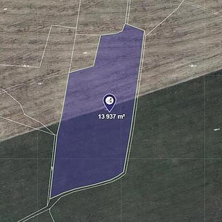Prodej zemědělské půdy 13 937 m² Čisovice