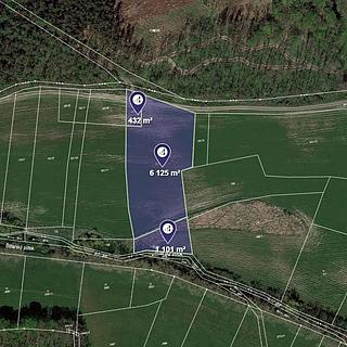 Prodej zemědělské půdy 7 658 m² Městec Králové