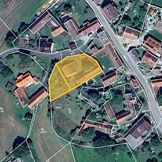 Prodej stavební parcely 438 m² Hrazany
