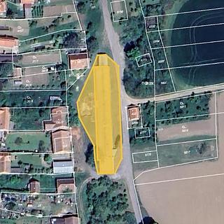 Prodej stavební parcely 2 201 m² Hostěradice