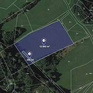 Prodej louky 12 944 m² Chuchelna