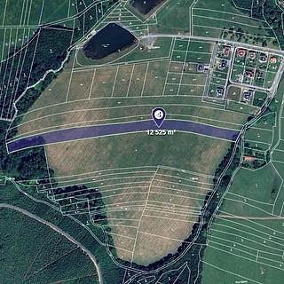 Prodej zemědělské půdy 7 828 m² Podolí