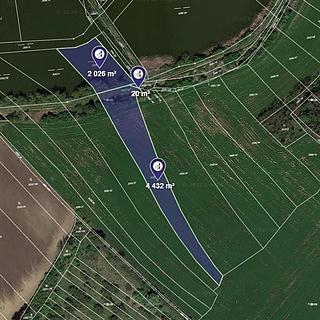 Prodej zemědělské půdy 6 478 m² Čejkovice