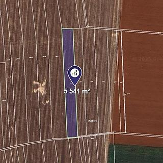 Prodej zemědělské půdy 1385 m² Drahanovice