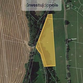 Prodej zemědělské půdy 2 869 m² Lomnice nad Popelkou Košov