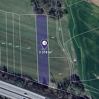 Prodej louky 11 254 m² Ostředek Bělčice