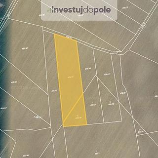 Prodej zemědělské půdy 942 m&sup2; Rabštejnská Lhota