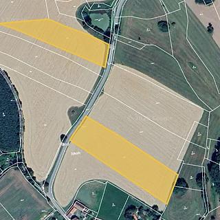 Prodej zemědělské půdy 11585 m² Hrazany