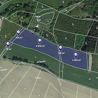 Prodej zemědělské půdy 744 m&sup2; Vysoké nad Jizerou