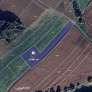 Prodej zemědělské půdy 4 897 m² Ludgeřovice
