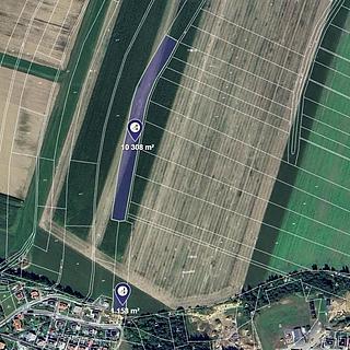 Prodej zemědělské půdy 12661 m&sup2; Perálec