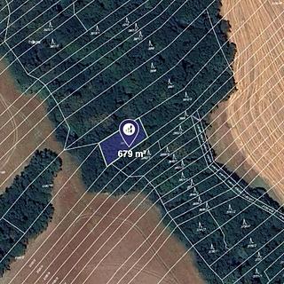 Prodej lesa 679 m² Popovice