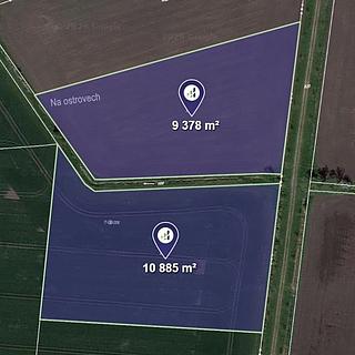 Prodej zemědělské půdy 3799 m&sup2; Chudíř