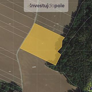 Prodej zemědělské půdy 3545 m² Plzeň