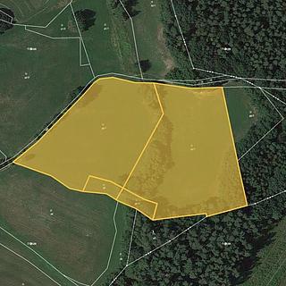 Prodej louky 18 436 m² Vlastibořice