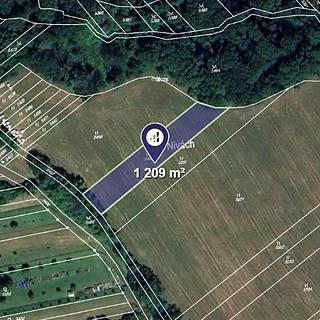 Prodej louky 1267 m&sup2; Loukov