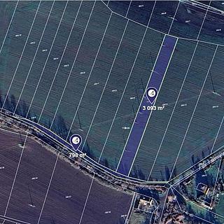Prodej zemědělské půdy, 3150m&sup2;