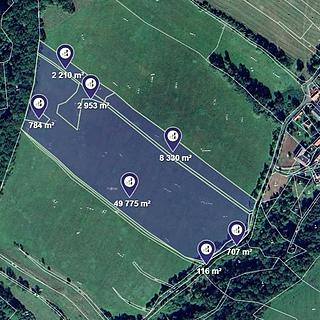 Prodej zemědělské půdy 64 875 m² Lovečkovice
