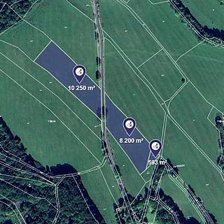 Prodej zemědělské půdy 19 043 m² Lovečkovice