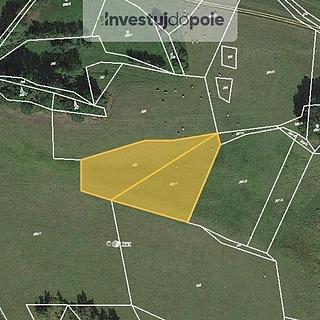 Prodej zemědělské půdy 4 358 m² Chanovice Újezd u Chanovic