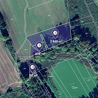 Prodej louky 3 698 m² Liběšice Soběnice