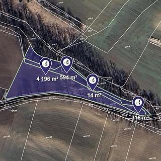 Prodej zemědělské půdy 5 120 m² Mělník