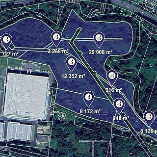 Prodej louky 32409 m&sup2; Česká Lípa