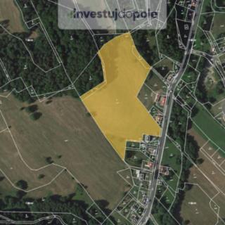 Prodej stavební parcely 7 252 m² Mníšek, Liberecká