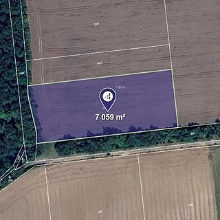 Prodej zemědělské půdy 2551 m&sup2; Chýnice