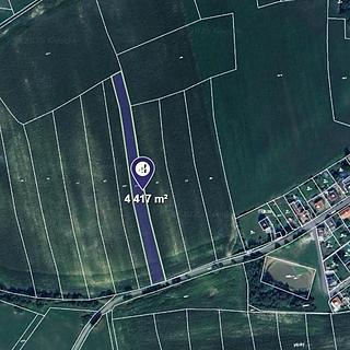 Prodej zemědělské půdy 4417 m² Broumy