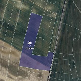 Prodej zemědělské půdy 50910 m&sup2; Mečeříž