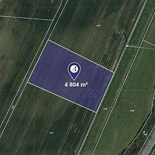 Prodej zemědělské půdy 4804 m² Benátky nad Jizerou