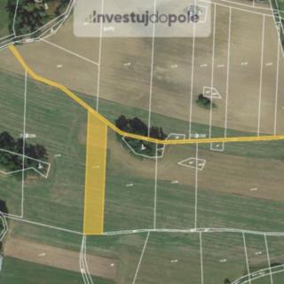 Prodej zemědělské půdy 3034 m² Chanovice